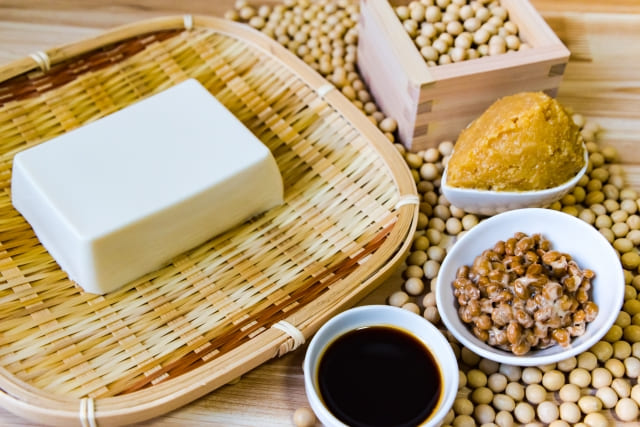 大豆食品の画像